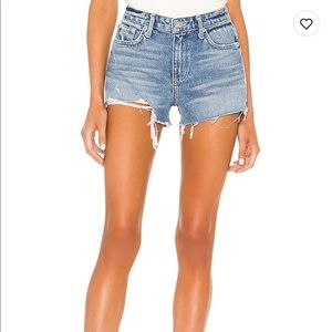 Lovers and Friends jean cut off shorts